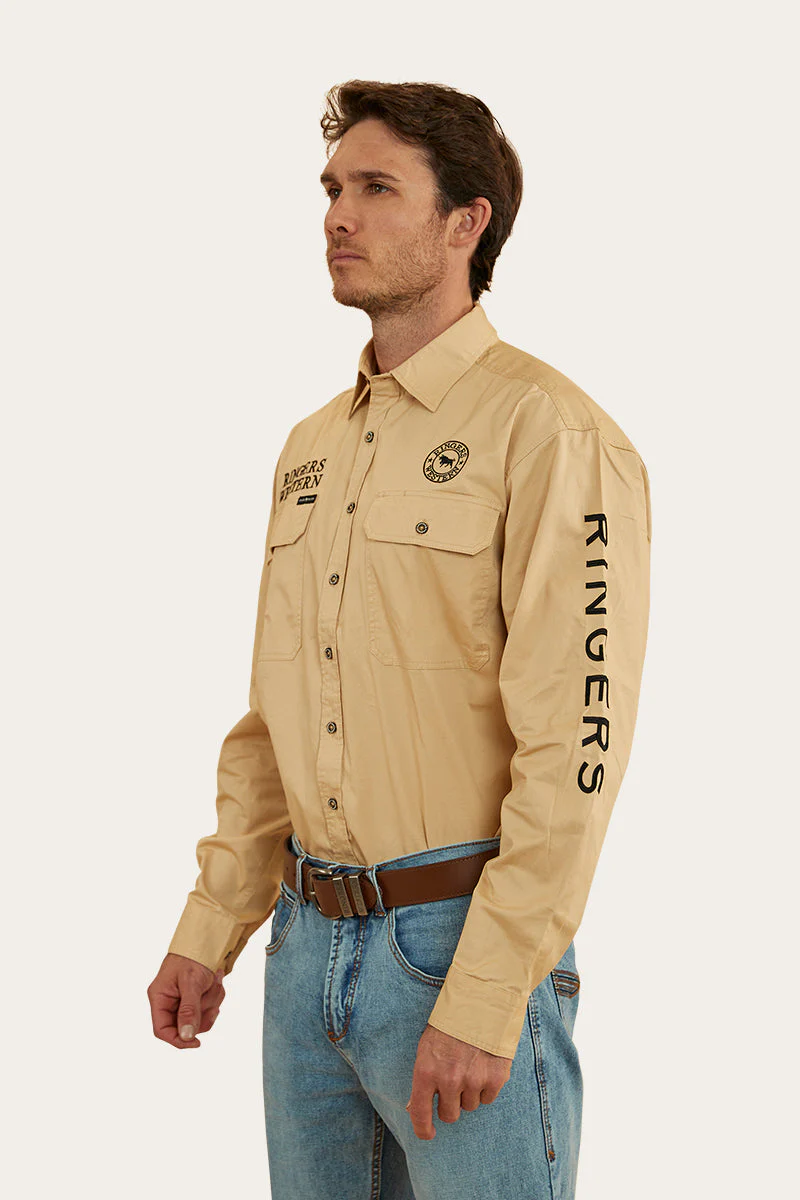 Hawkeye Mens Full Button Work Shirt - Image 42