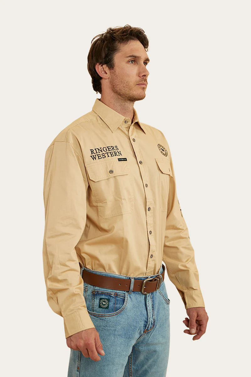 Hawkeye Mens Full Button Work Shirt - Image 43