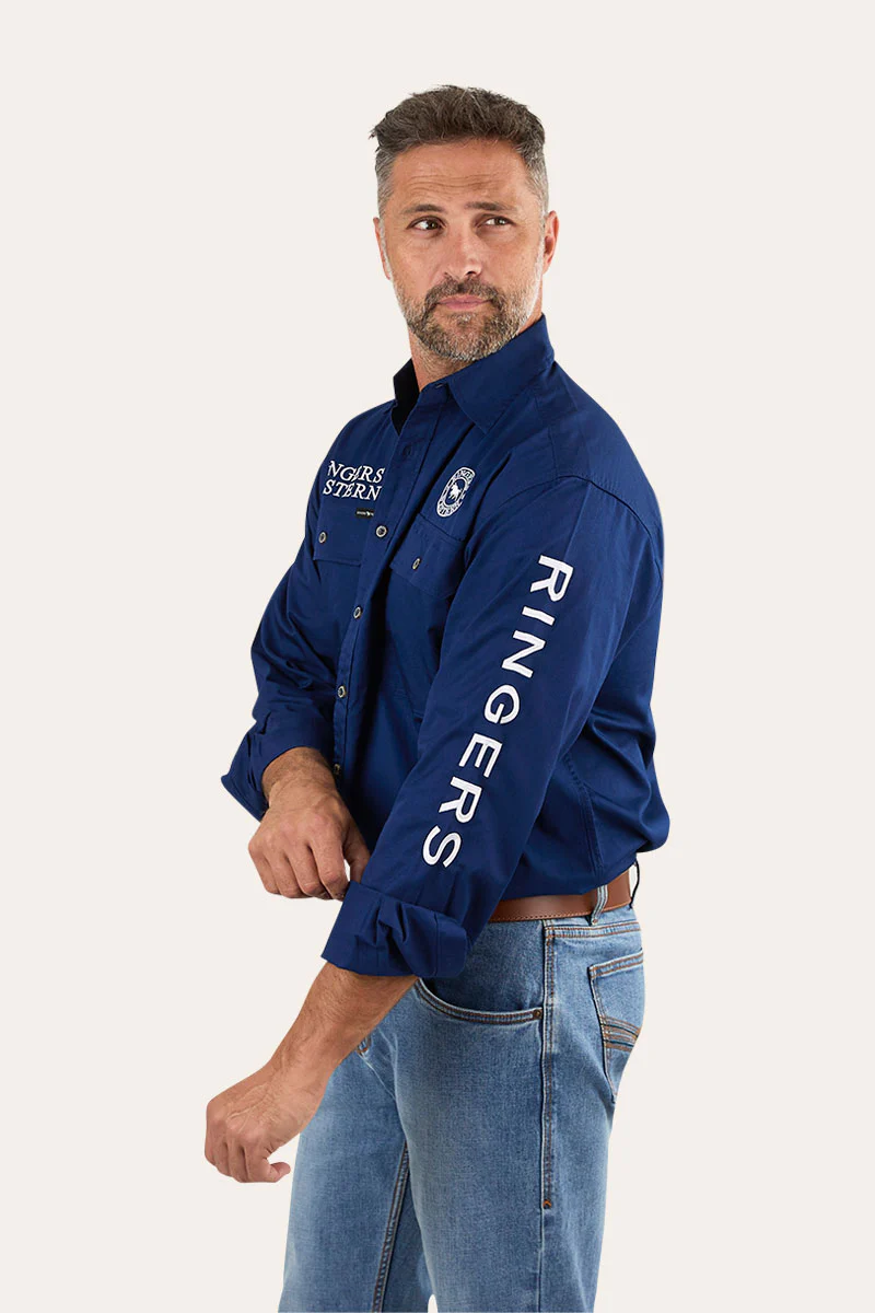 Hawkeye Mens Full Button Work Shirt - Image 61