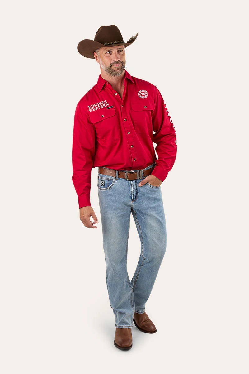 Hawkeye Mens Full Button Work Shirt - Image 70