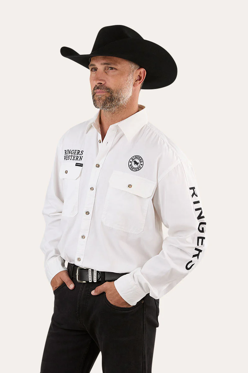 Hawkeye Mens Full Button Work Shirt - Image 77