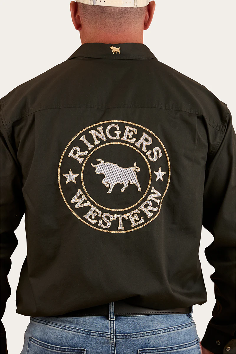Hawkeye Mens Full Button Work Shirt - Image 87